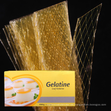 Pastel de alta calidad utiliza hojas de gelatina de hoja de 5g para malvavisco